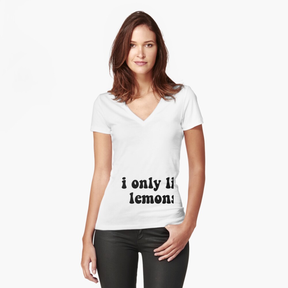 Item preview, Fitted V-Neck T-Shirt designed and sold by Simplykatie.