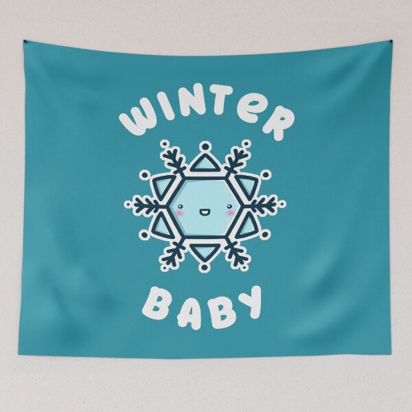 Item preview, Winter Baby - Kawaii Winter Snowflake designed and sold by perdita00.