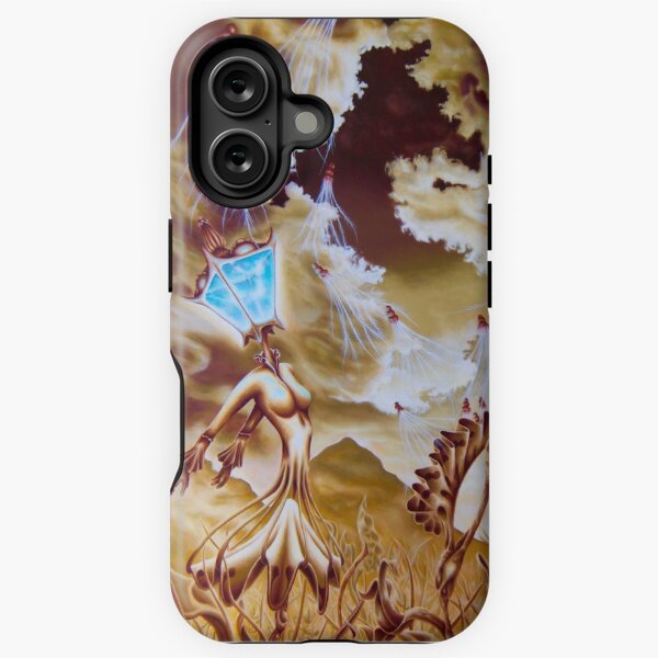 A Journey Begins, Surreal Female Figure iPhone Tough Case