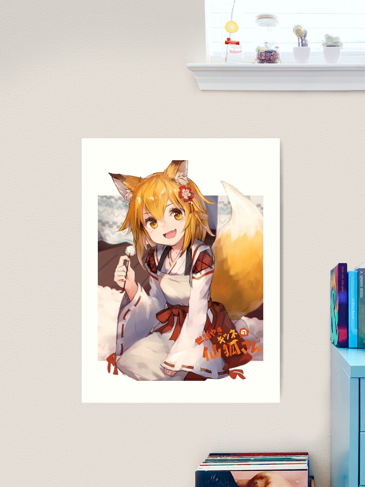 Sewayaki Kitsune no Senko-san | Art Board Print