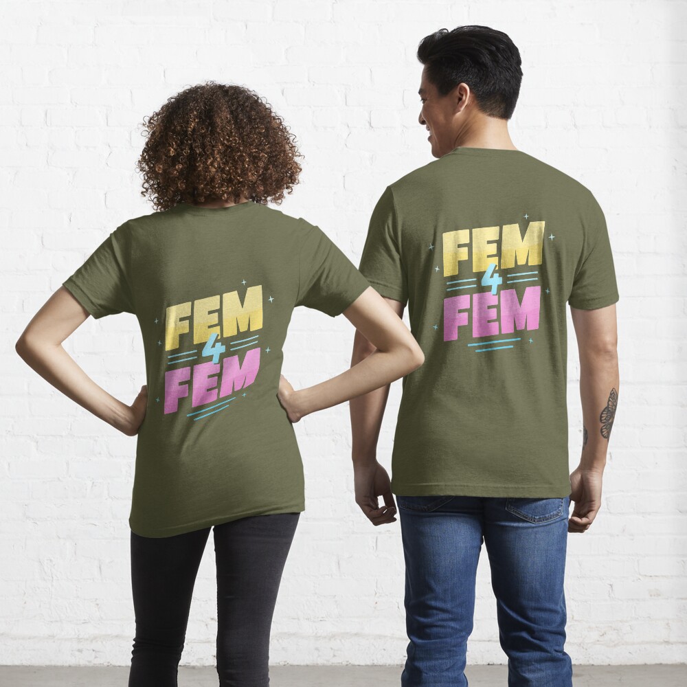 Fem 4 Fem Essential T-Shirt for Sale by RikDrawsThings | Redbubble