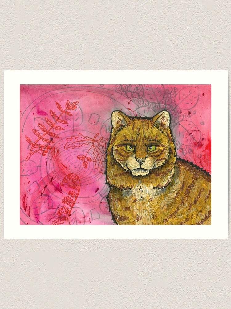 Alternate view of Wildcat Art Print