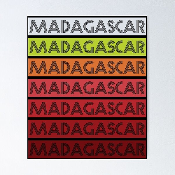 Item preview, Madagascar designed and sold by 4tomic.