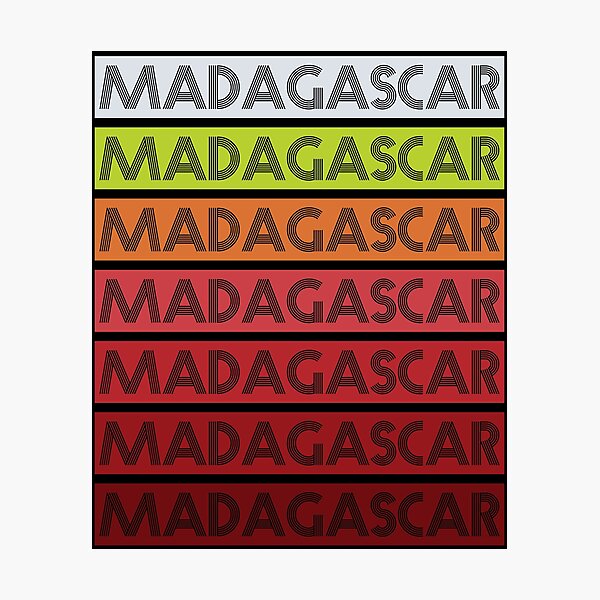 Item preview, Madagascar designed and sold by 4tomic.