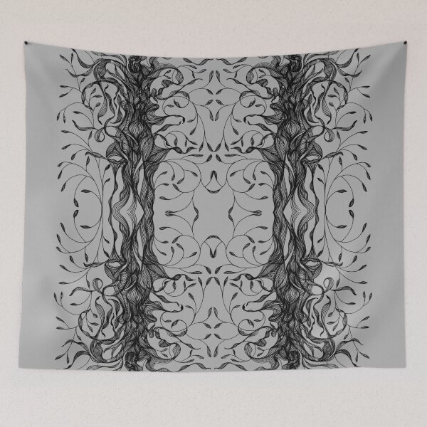 Item preview, Whines Decorative Composition Pattern designed and sold by Wiggly Lines.