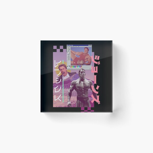 Item preview, Arnold Schwarzenegger 80s Vaporware Meme Aesthetic Retro  designed and sold by meme-dreamer.