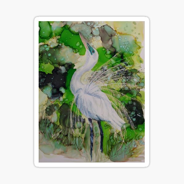 Item preview, Dance of the Egret Part Trois designed and sold by GlennArt.
