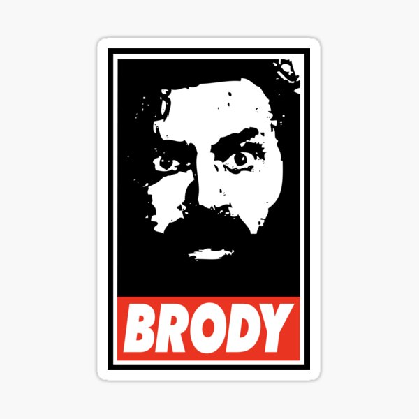 BRODY Sticker