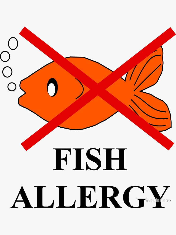 Fish allergy, you have been warned by martisanne