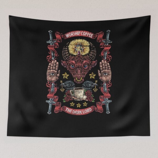 Item preview, WORSHIP LORD COFFEE I gift for coffee junkie and addicts designed and sold by ChrisFeil.