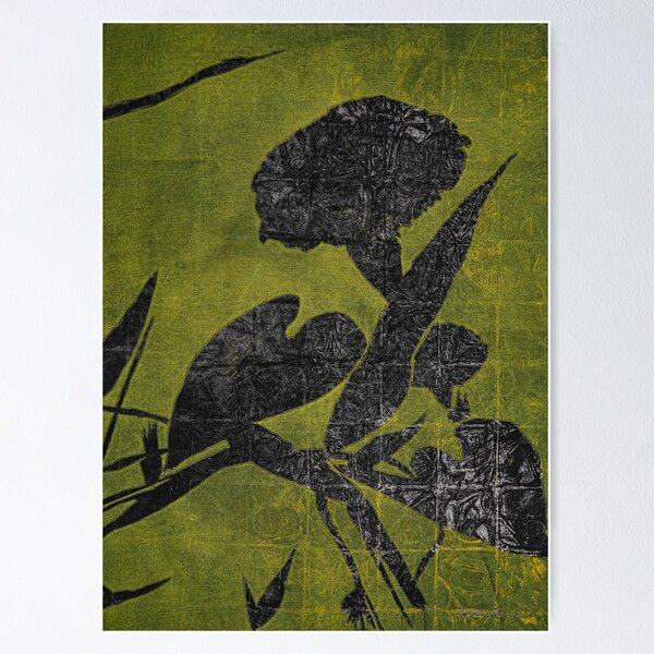 Item preview, Black Morning Glory designed and sold by Ann McIntyre.