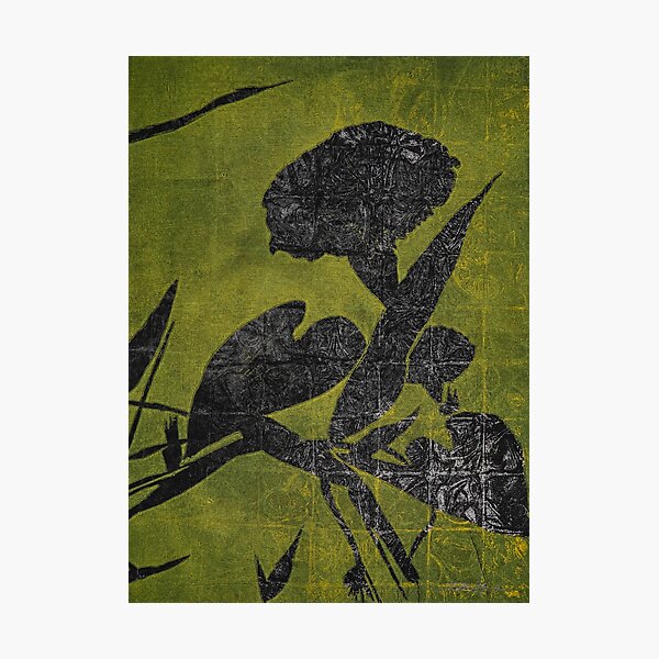 Item preview, Black Morning Glory designed and sold by Ann McIntyre.