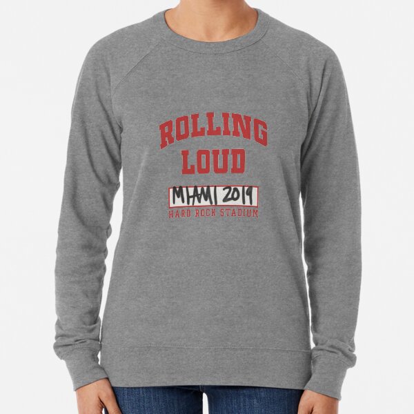 Miami 2019 Rolling Loud Music Festival Lightweight Sweatshirt