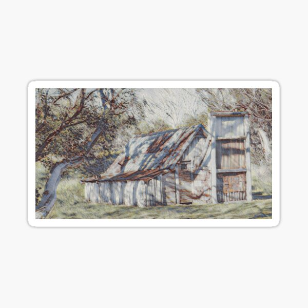 Wallace hut Sticker