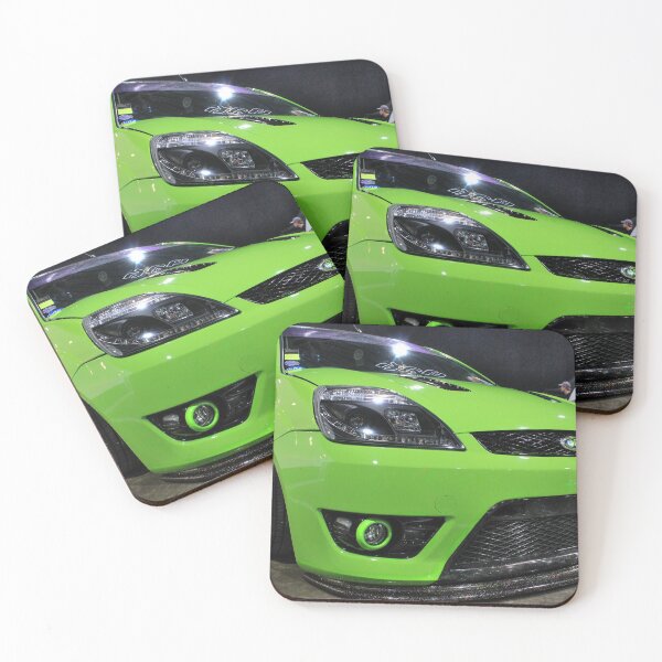 Item preview, Slammed Green Fiesta designed and sold by Vicki Spindler (VHS Photography).
