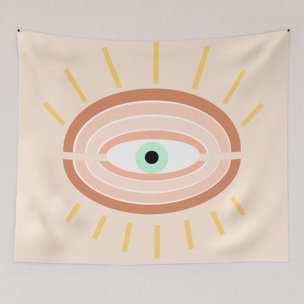 Item preview, Retro evil eye designed and sold by Gale Switzer.