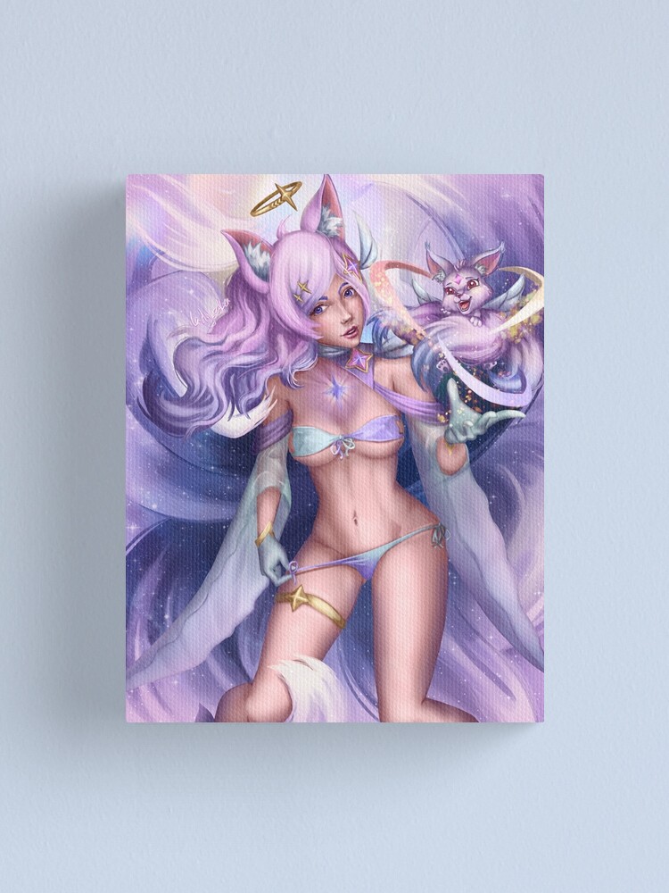 Alternate view of Magical Girl Bikini Canvas Print