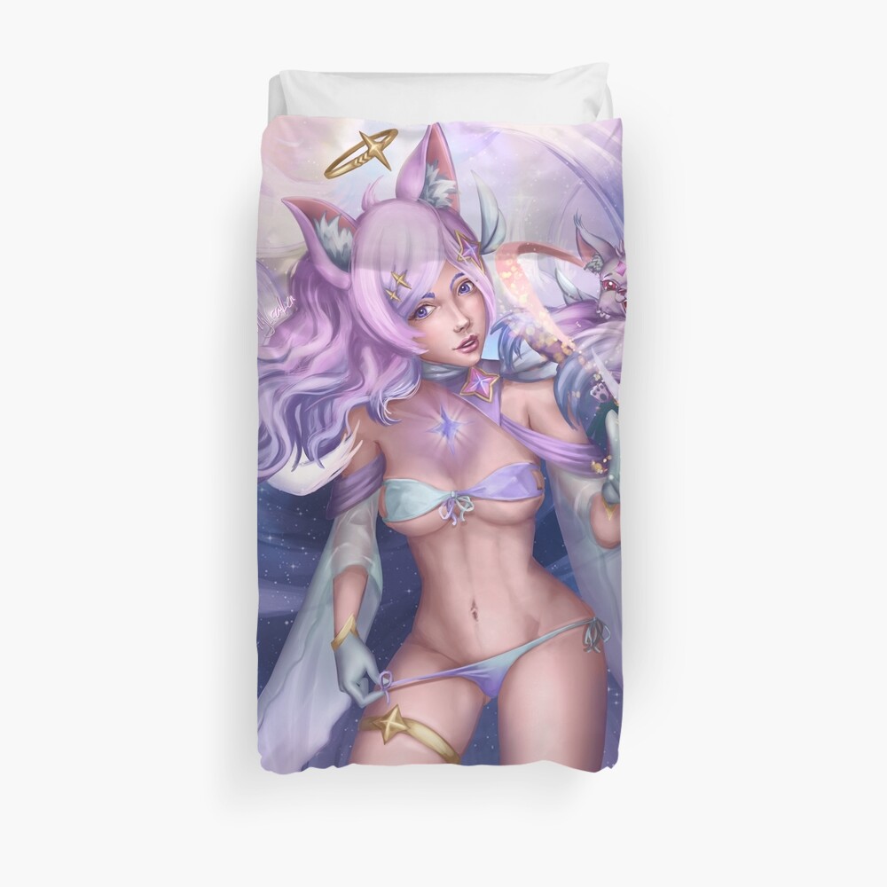 Magical Girl Bikini Duvet Cover