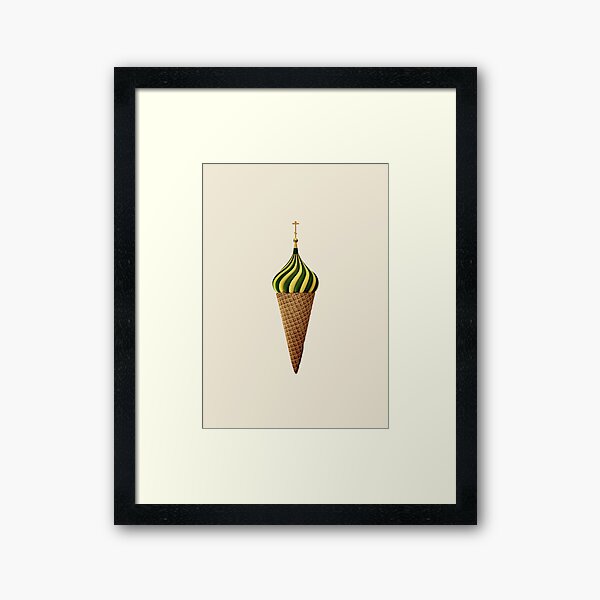 Basil Flavoured Framed Art Print