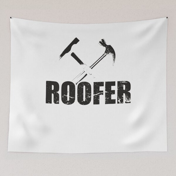 Item preview, Roofer hammer heartbeat tshirt designed and sold by alexngn.