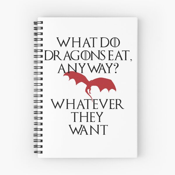 Item preview, What do dragons eat, anyways? designed and sold by fandomsunited.
