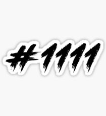 1111 Sticker