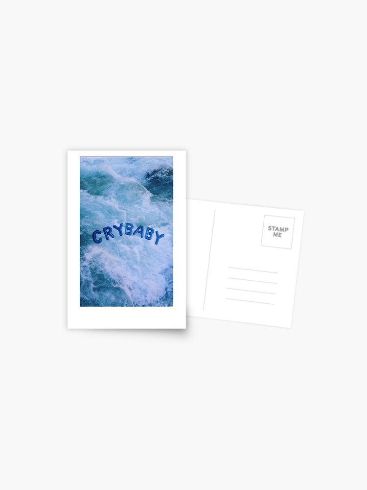 Blue Crybaby Waves Soft Summer Aesthetic Phone Case Wallet Sticker Postcard By Kaledabean Redbubble
