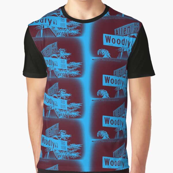 Allen Avenue & Woodlyn Road, Pasadena, CA by MWP Graphic T-Shirt