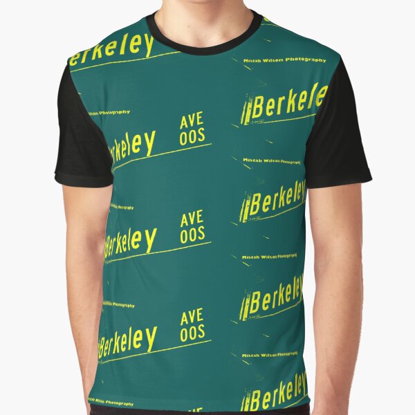 Berkeley Avenue, Pasadena, CA by MWP Graphic T-Shirt