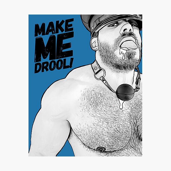 Drooling (Inktober) Photographic Print
