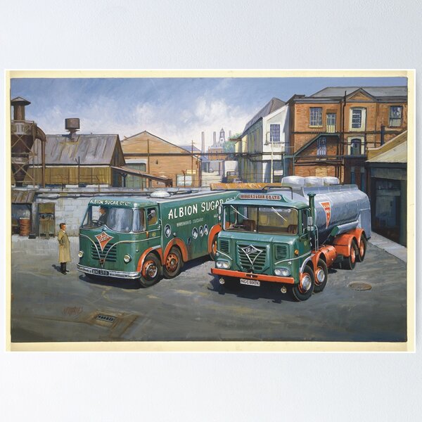 Albion Sugar Fodens Poster