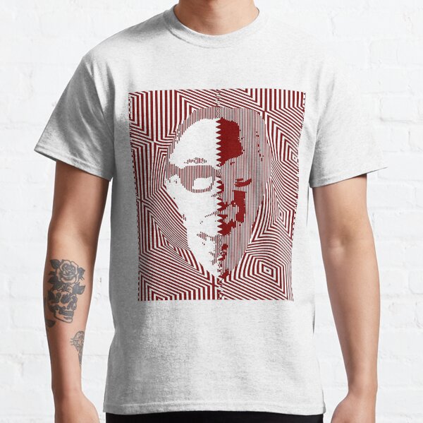 Victor Vasarely op art portrait Classic T-Shirt