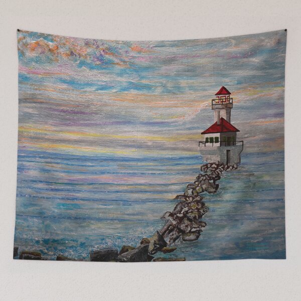 Item preview, Robert Gambles Oswego Light house A copy rights res. 2019 designed and sold by RobertGamble.
