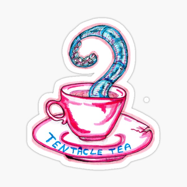 Tentacle Tea Sticker