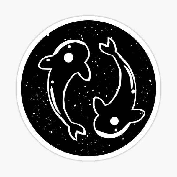 Cosmic Whales Sticker - Koi Fish Galaxy - Space Samurai Sticker