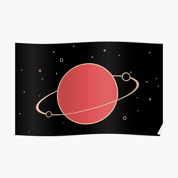 Red Orbit Poster