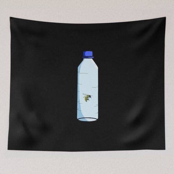 Item preview, Bee in a Water bottle designed and sold by SprayPaintSoup.
