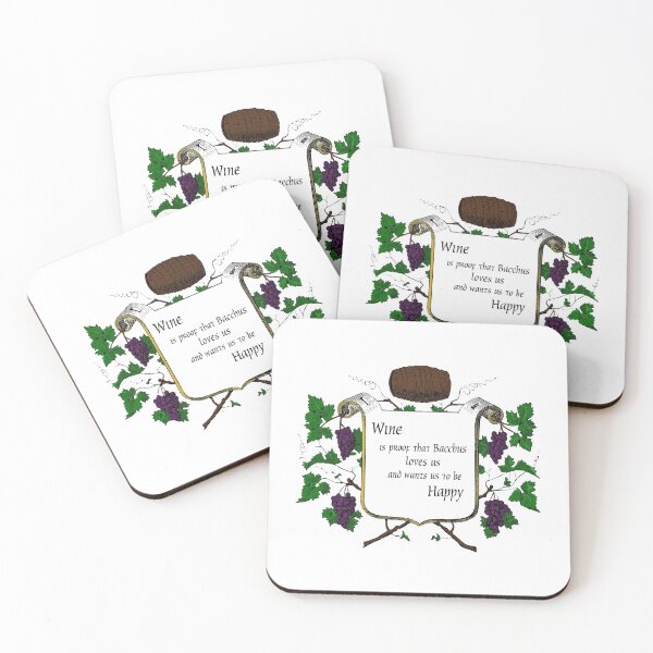 Item preview, Wine is Proof Bacchus Loves Us designed and sold by 13Moons.