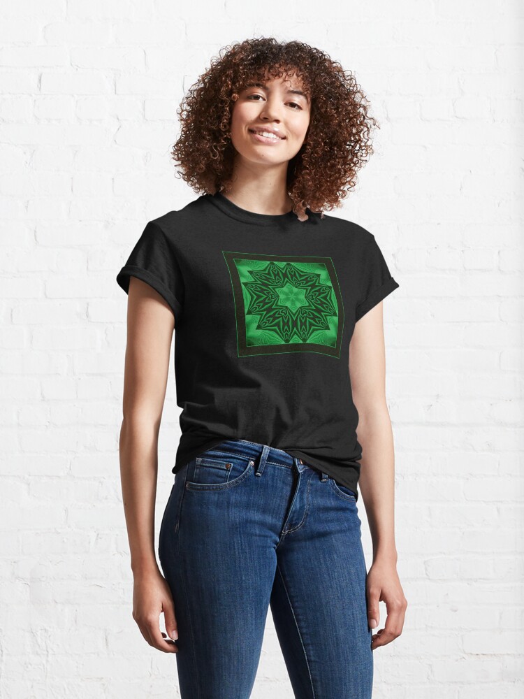 Alternate view of The Green Tambourine Shawl Classic T-Shirt