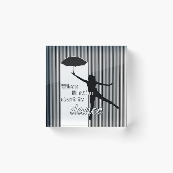 Item preview, dancing in the rain designed and sold by JanooFactory.