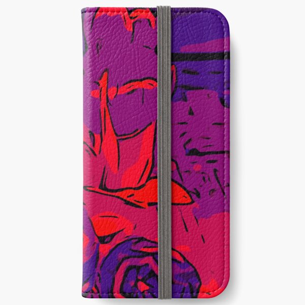 Tulips red violet – Blumenposter WelikeFlowers iPhone Flip-Case