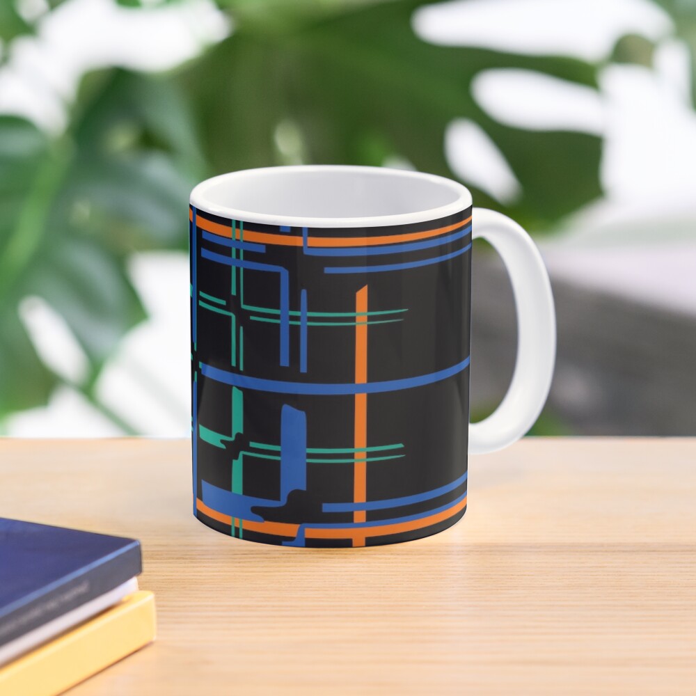 Lines In Colors Coffee Mug