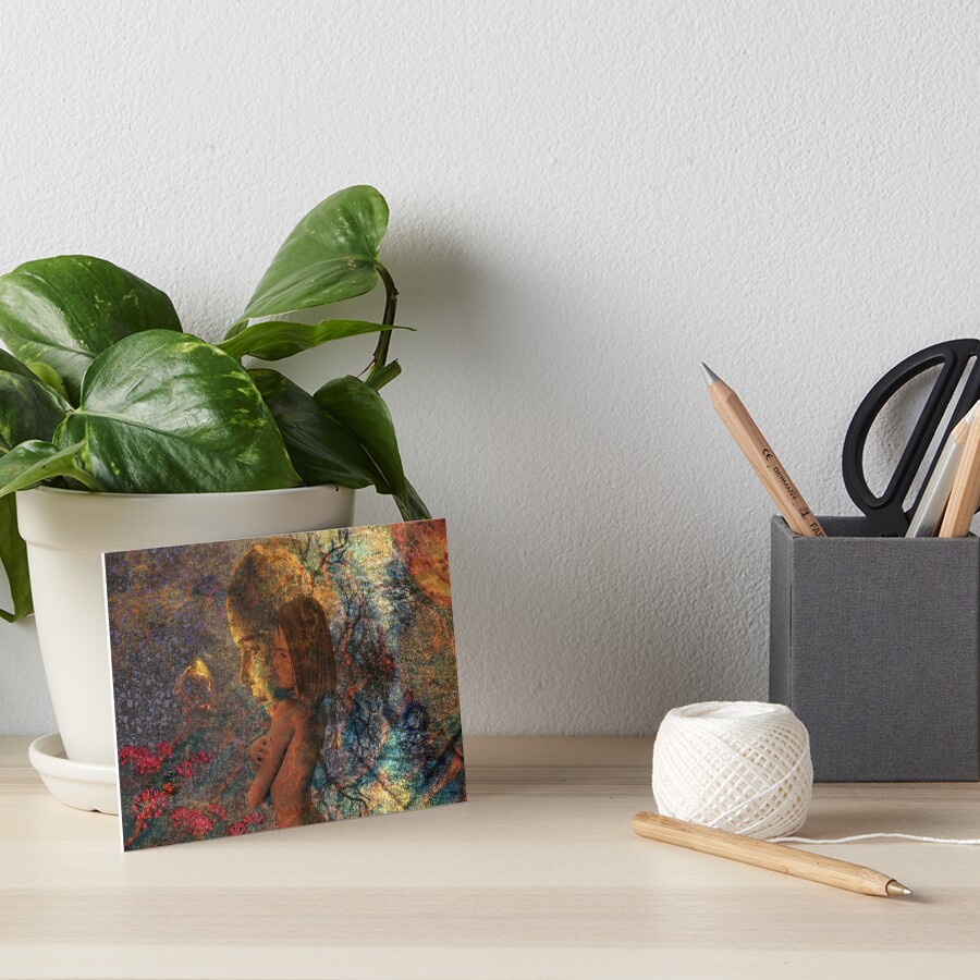 Shadows of a Memory Art Board Print