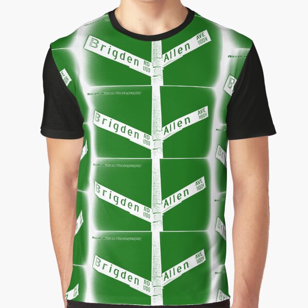 Brigden Road & Allen Avenue, Pasadena, CA by MWP Graphic T-Shirt