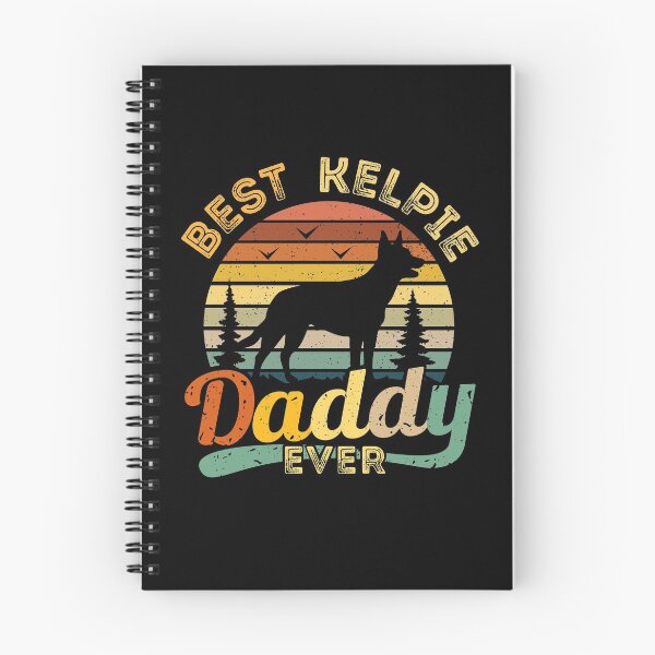 Item preview, Best Autrallian Kelpie Daddy Ever Retro Vintage designed and sold by rafaeltto.