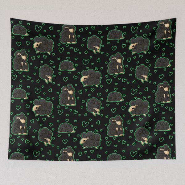 Item preview, Ovejitas y corazones designed and sold by Rhunen Staldrad.