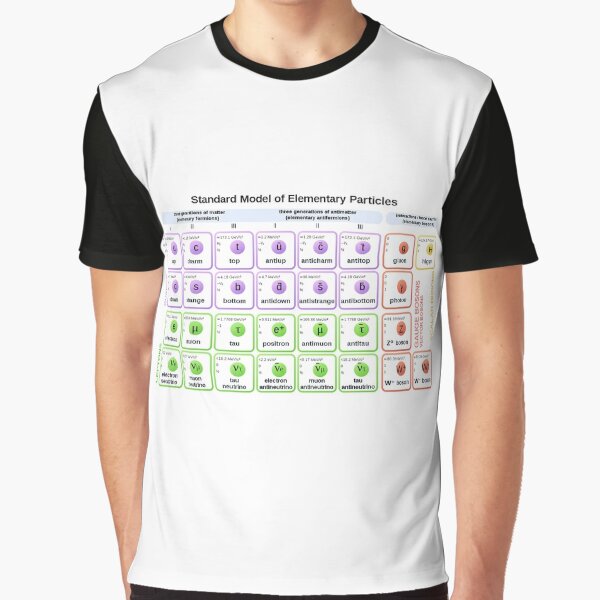 #Standard #Model of #Elementary #Particles Graphic T-Shirt