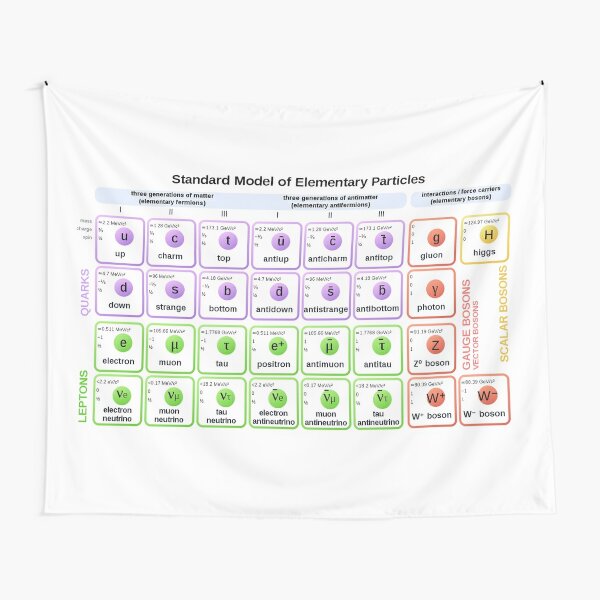 #Standard #Model of #Elementary #Particles Tapestry