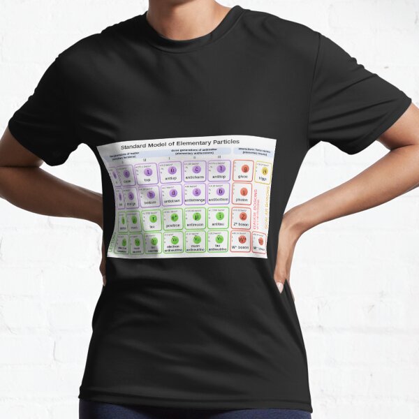 #Standard #Model of #Elementary #Particles Active T-Shirt