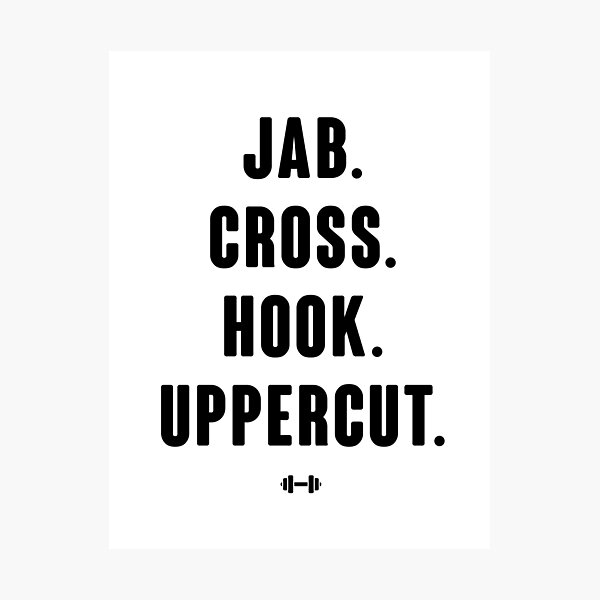 Item preview, Jab Cross Hook Uppercut designed and sold by kjanedesigns.